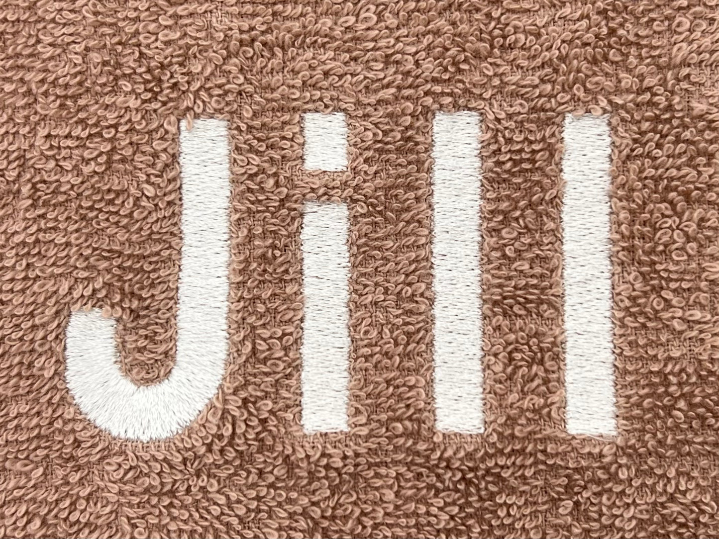 Gepersonaliseerde slab met naam - geborduurd