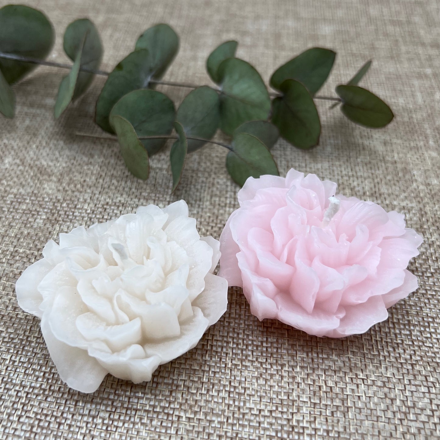 Handgemaakte kaarsen, anjer, anjers Zachte geur Cardamon & Midnight Jasmine, afgerond met Jasmin Orchide in combinatie met bergamot en lavendel