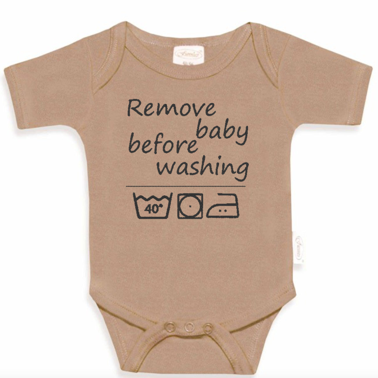 Romper remove baby before washing