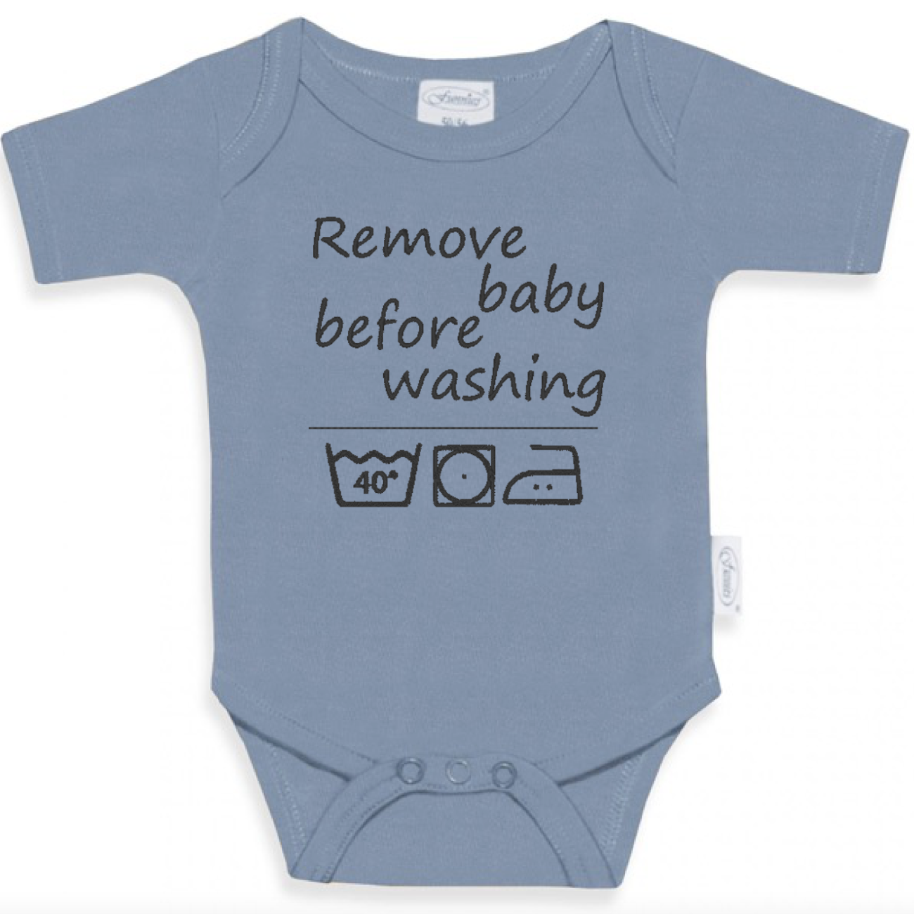 Romper remove baby before washing
