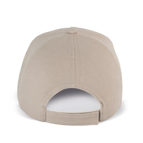 Premium fiets pet - beige - unisex - verstelbaar - transferdruk