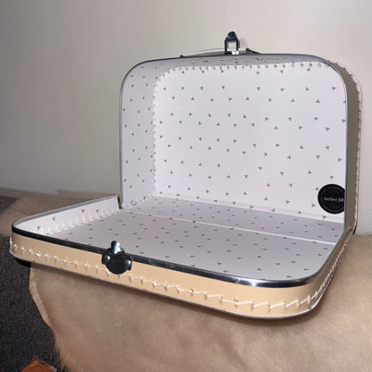 Kinderkoffer met naam 30 cm - transferdruk